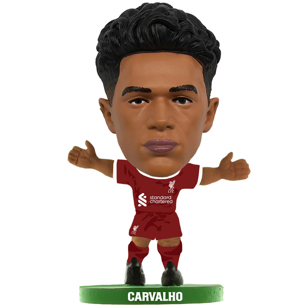 Liverpool FC SoccerStarz 2024 Carvalho Collectable Figure - SoccerStarz at Gift Moments