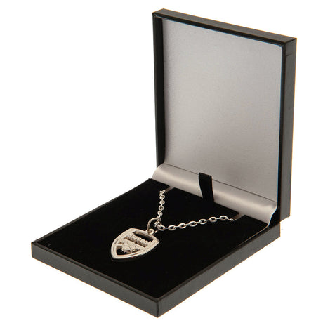 Arsenal FC Silver Plated Boxed Pendant CR - Necklaces at Gift Moments