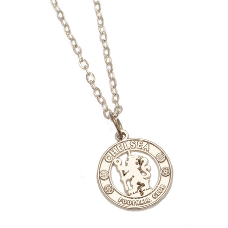 Chelsea FC Silver Plated Boxed Pendant CR - Necklaces at Gift Moments