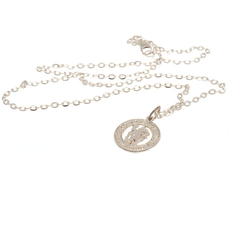 Chelsea FC Silver Plated Boxed Pendant CR - Necklaces at Gift Moments