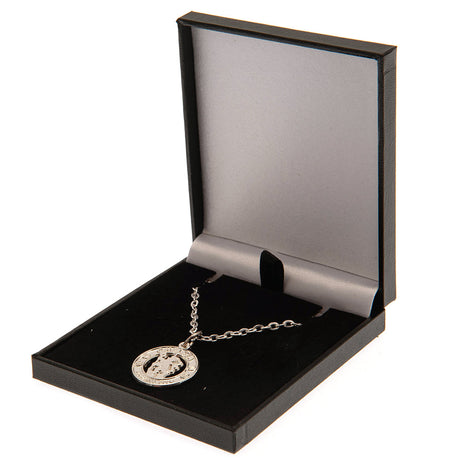 Chelsea FC Silver Plated Boxed Pendant CR - Necklaces at Gift Moments