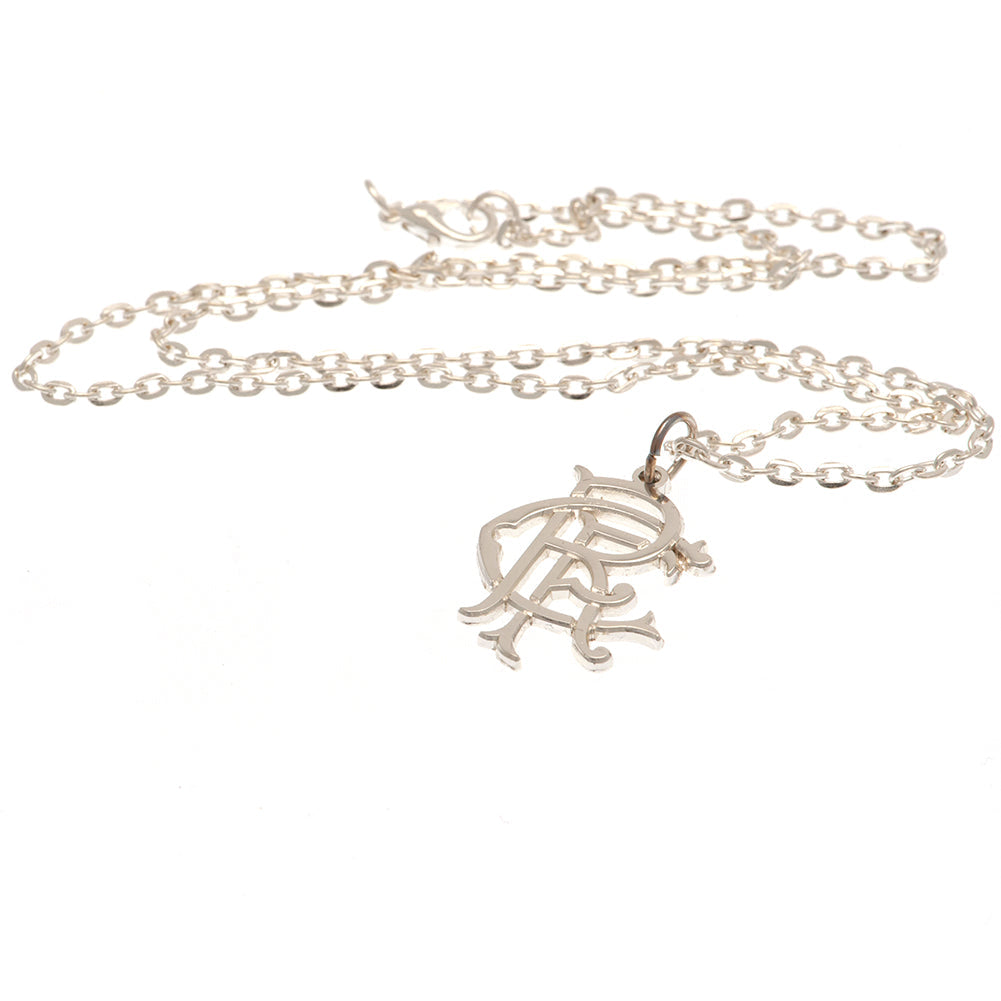 Rangers FC Silver Plated Pendant Necklace: 3 - Necklaces By Rangers