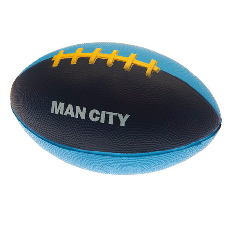 Manchester City FC Mini Foam American Football - Balls at Gift Moments