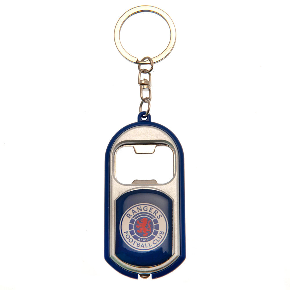 Rangers FC Keyring Torch and Bottle Opener: 3 - Keyrings By Rangers