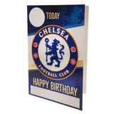 Chelsea FC Birthday Card With Stickers - Greeting Cards at Gift Moments