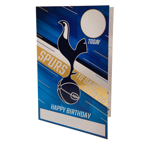 Tottenham Hotspur FC Birthday Card With Stickers - Greeting Cards at Gift Moments