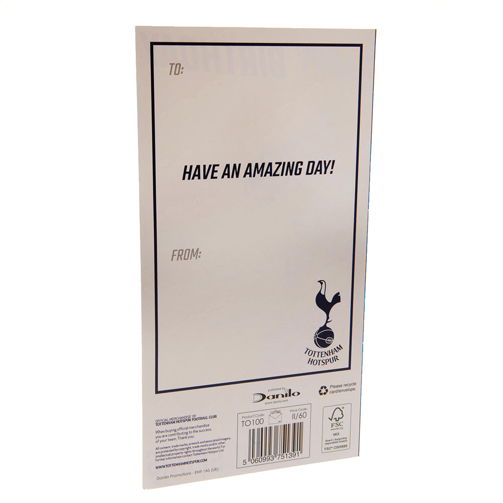 Tottenham Hotspur FC Birthday Card - Greeting Cards at Gift Moments