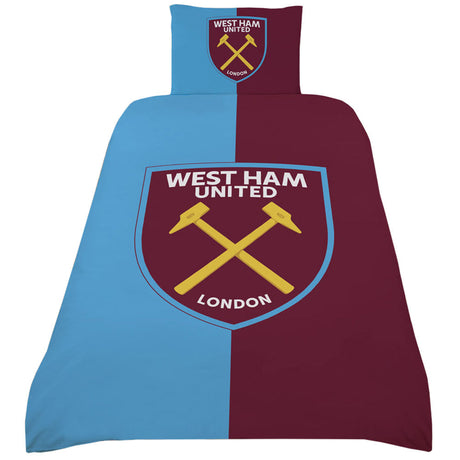 West Ham United FC Single Duvet Set CS - Bedroom at Gift Moments