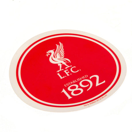 Liverpool FC Single Car Sticker - Car Accessories at Gift Moments