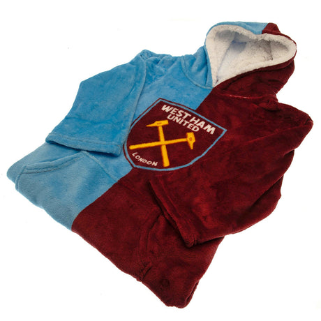 West Ham United FC Kids Poncho Blanket - Blankets at Gift Moments