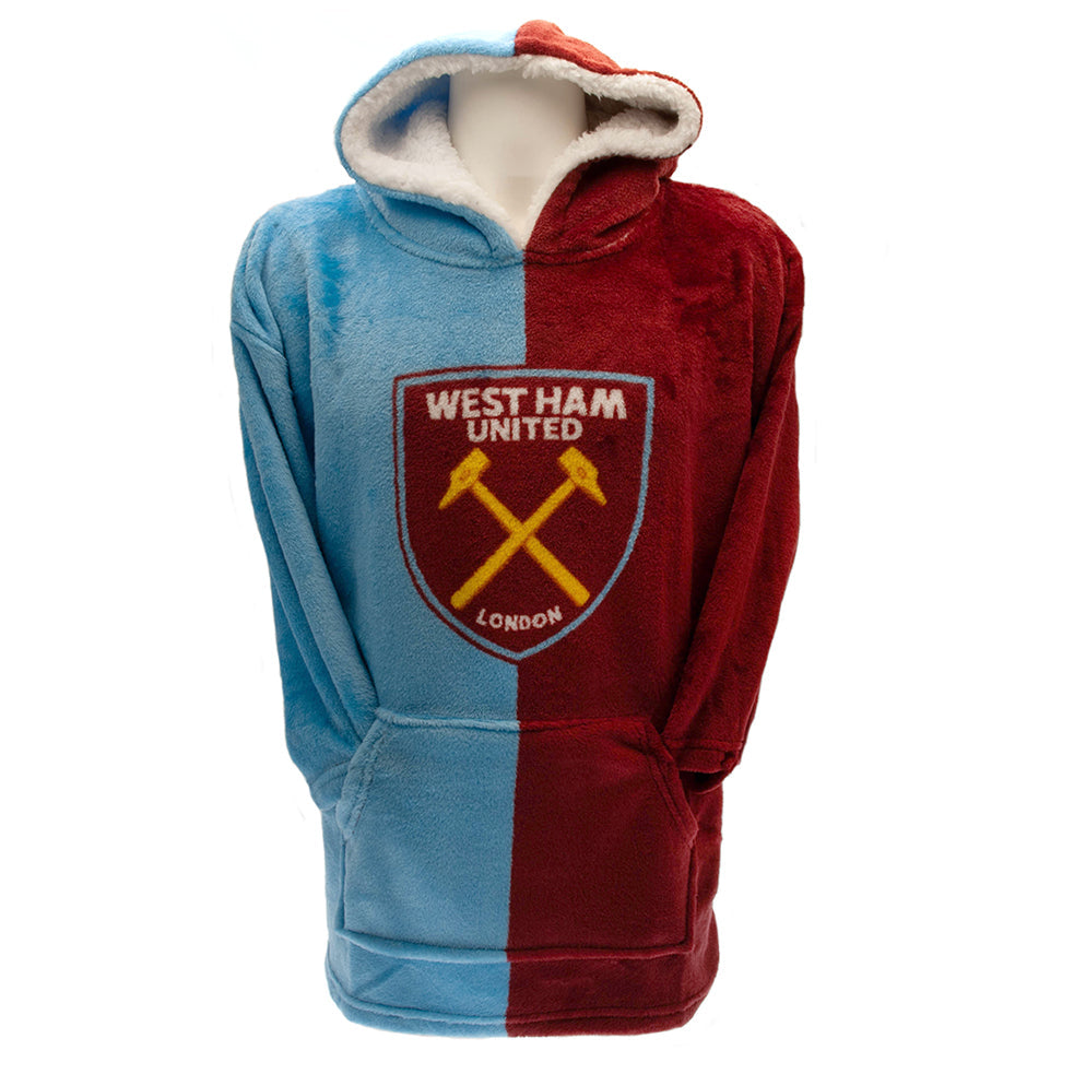 West Ham United FC Kids Poncho Blanket - Blankets at Gift Moments