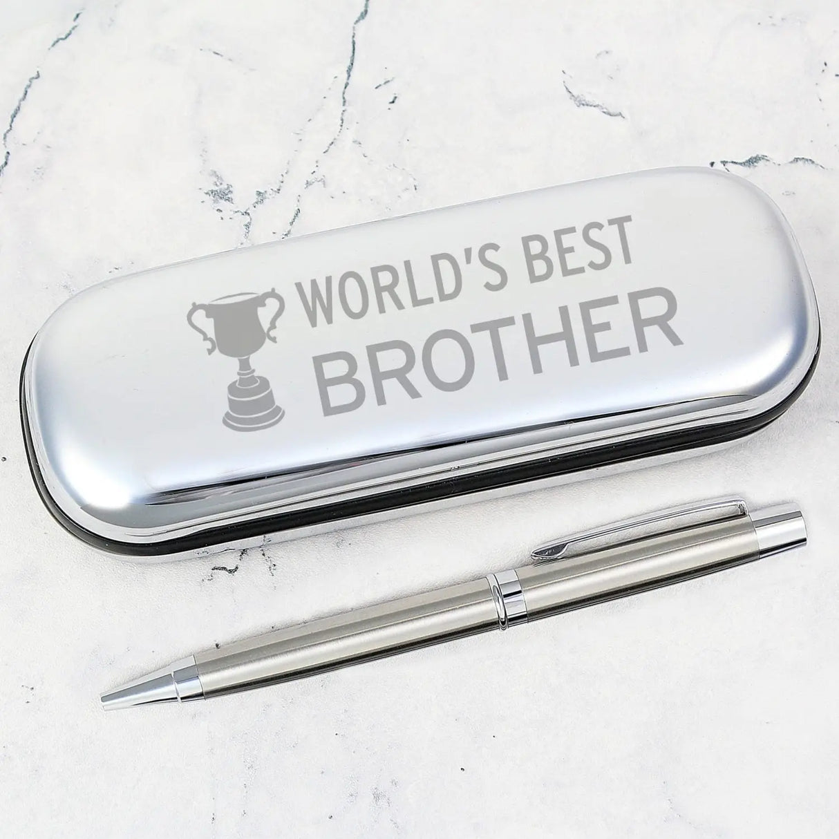 World's Best Brother Pen & Box Set - Pens & Pencils at Gift Moments