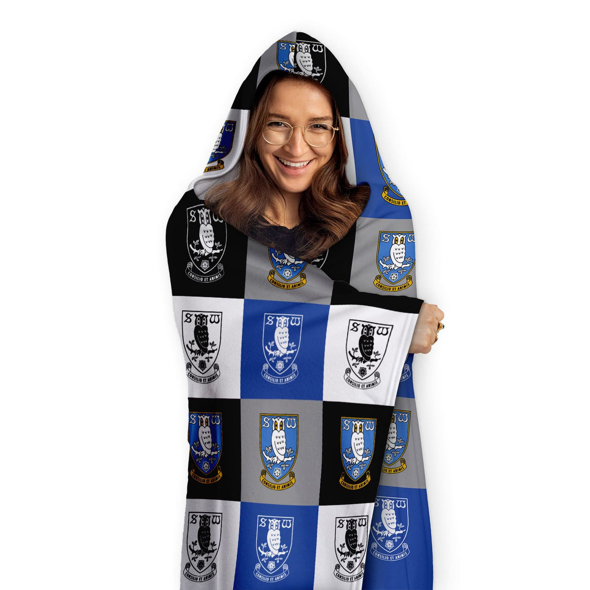 Sheffield Wednesday FC Personalised Hooded Blanket: 1 - Blankets By Sheffield Wednesday