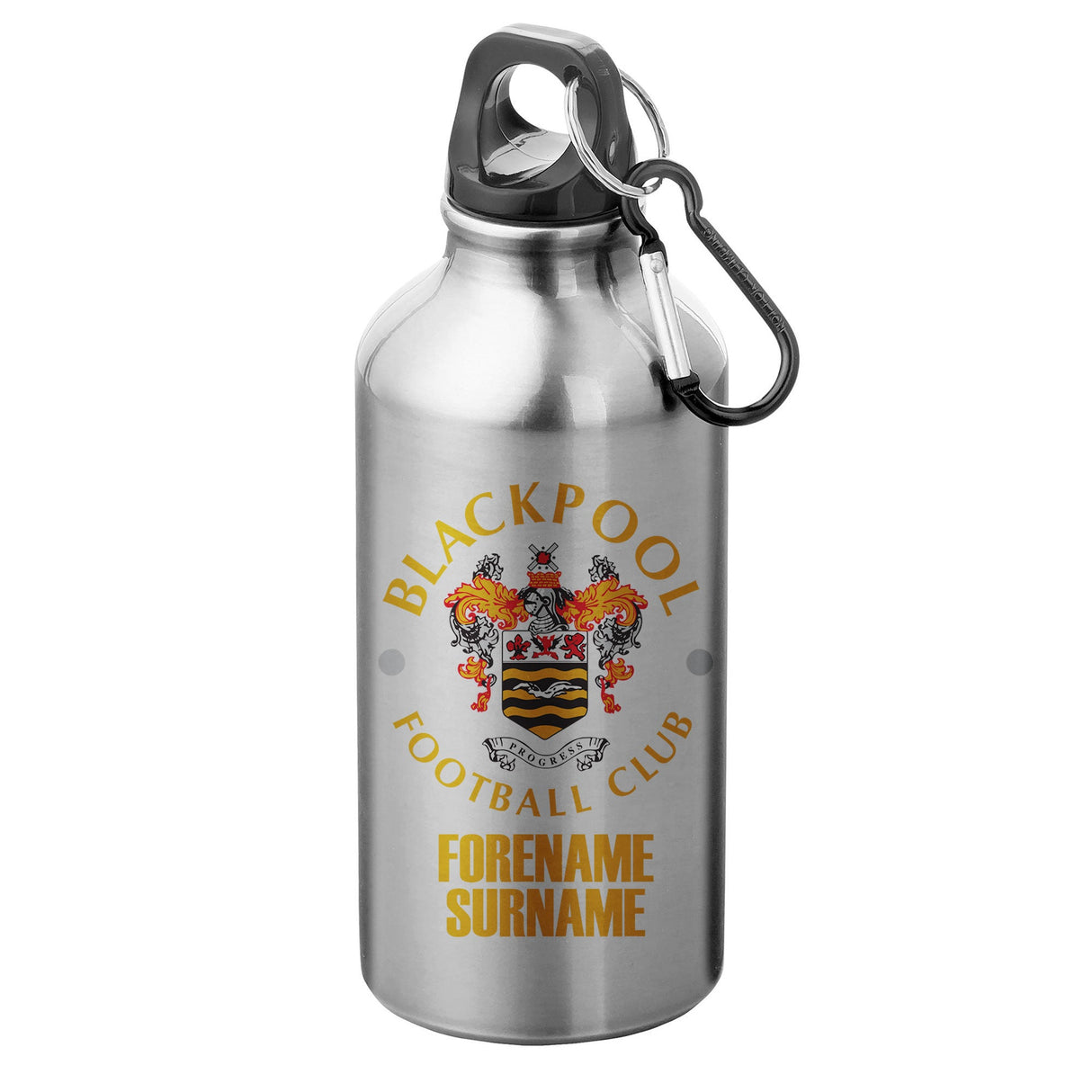 Blackpool FC Crest Aluminium Water Bottle: 1 - Water Bottles By Blackpool