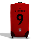 Personalised Brentford FC Suitcase Cover (Large) - Suitcase Covers at Gift Moments