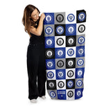 Personalised Rochdale FC Chequered Beach Towel - Towels at Gift Moments