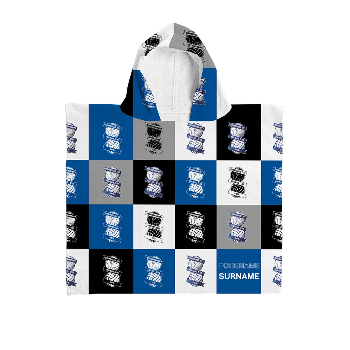 Personalised Birmingham City FC Kids Hooded Towel - Towels at Gift Moments