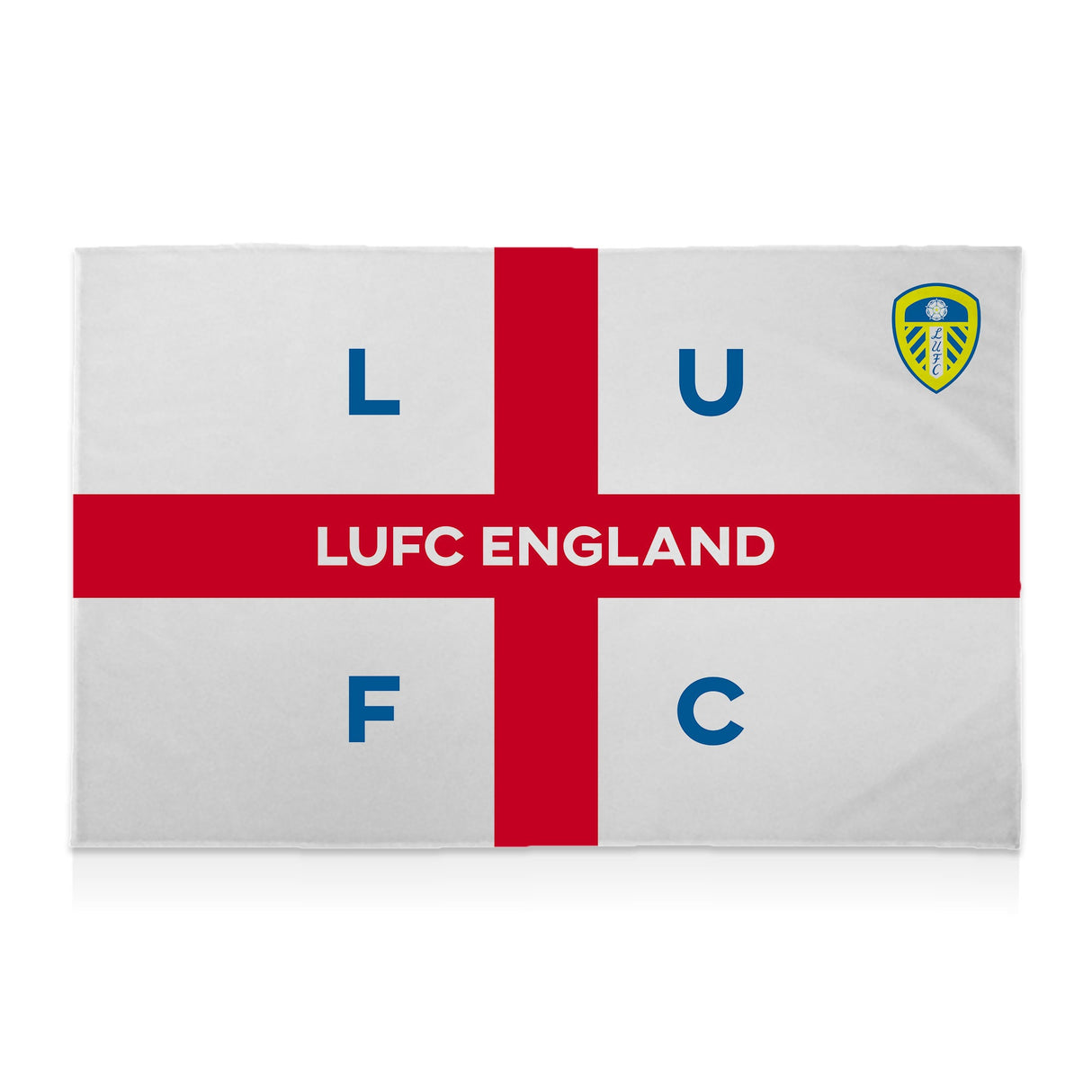 Personalised Leeds United FC England Banner - 8ft x 5ft - Flags & Banners at Gift Moments