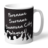 Personalised Swansea City AFC Legend Mug: 1 - Mugs By Swansea City