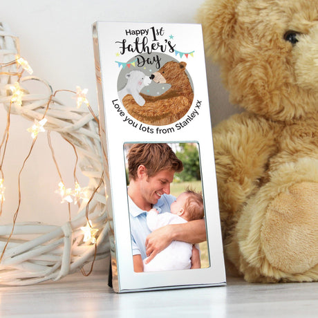 Personalised 1st Father’s Day Photo Frame: 2 - Photo Frames By Gift Moments