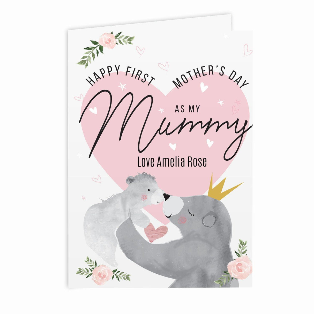 Personalised 1st Mother's Day Mama Bear Card - Greeting Cards at Gift Moments