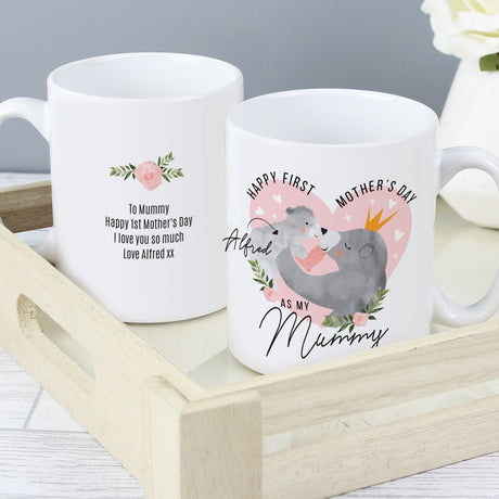 Personalised 1st Mother's Day Mama Bear Mug - Mugs at Gift Moments