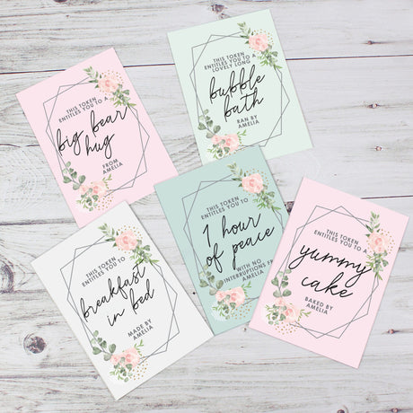 Personalised Mothers Day Voucher Cards - Keepsakes at Gift Moments