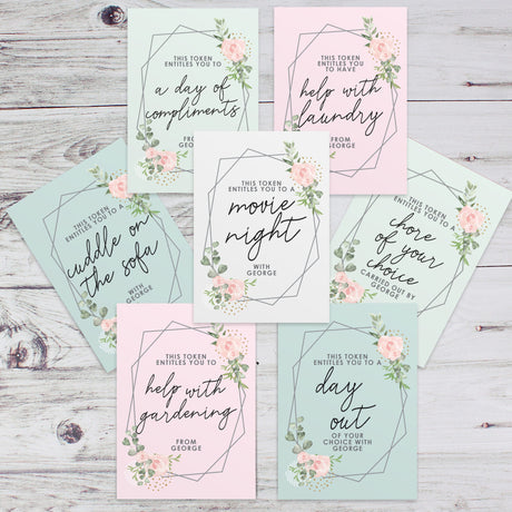 Personalised Mothers Day Voucher Cards - Keepsakes at Gift Moments