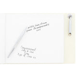 Personalised 25th Anniversary Guest Book & Pen: 5 - Guest Books By Gift Moments