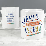 Personalised Absolute Legend Mug - Mugs at Gift Moments