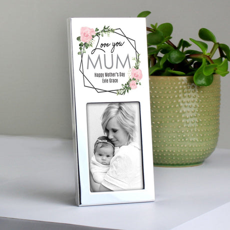 Personalised Abstract Rose 2x3 Photo Frame - Photo Frames at Gift Moments