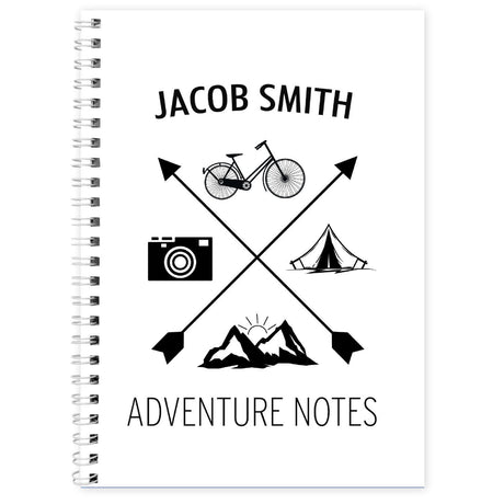 Personalised Adventure A5 Notebook - Notebooks at Gift Moments