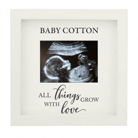 Personalised All Things Grow Baby Scan Frame - Photo Frames at Gift Moments