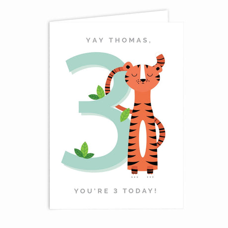 Personalised Animal Birthday Card - Greeting Cards at Gift Moments