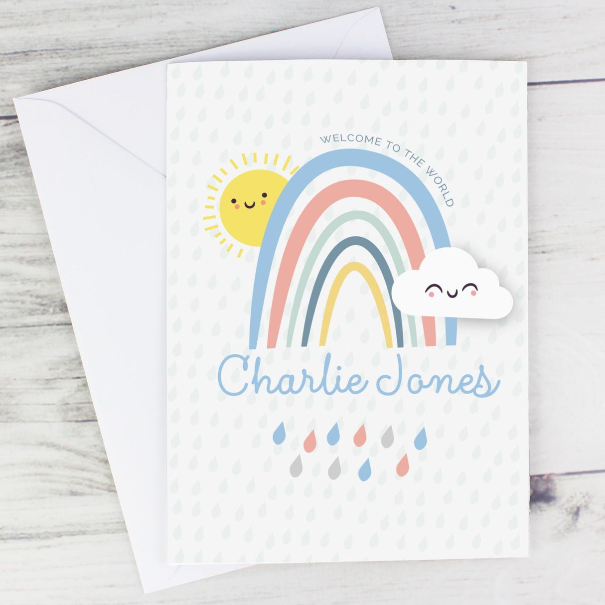 Personalised Baby Shower and New Baby Card - Greeting Cards at Gift Moments