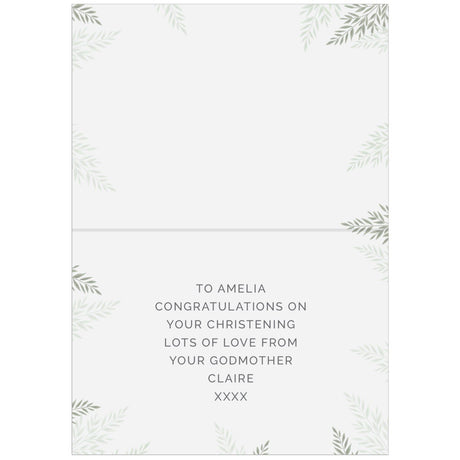 Personalised Baptism Card - Greeting Cards at Gift Moments