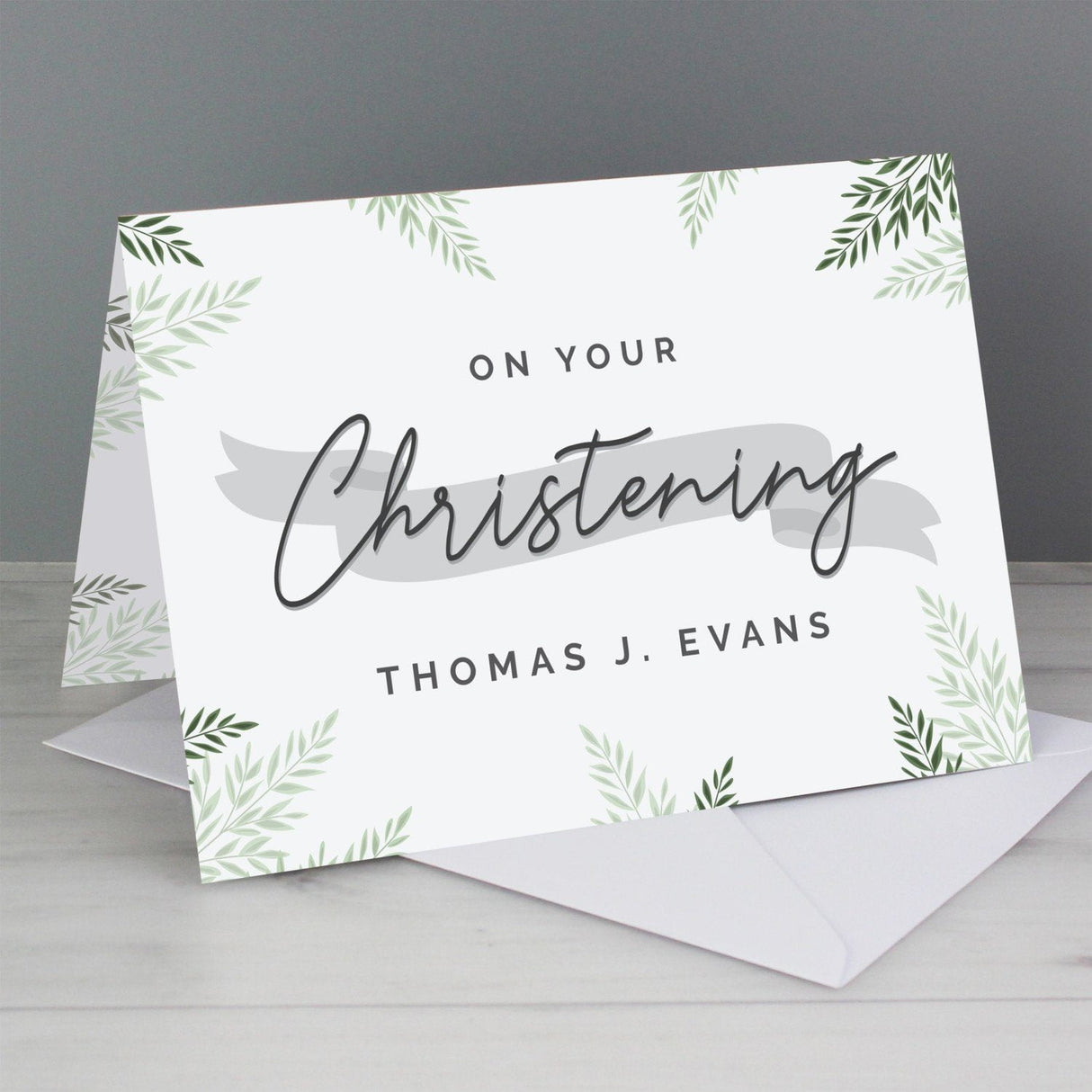 Personalised Baptism Card - Greeting Cards at Gift Moments