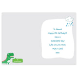 Personalised 'Be Roarsome' Dinosaur Card - Greeting Cards at Gift Moments