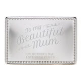 Beautiful Mum Rectangular Jewellery Box - Gift Moments