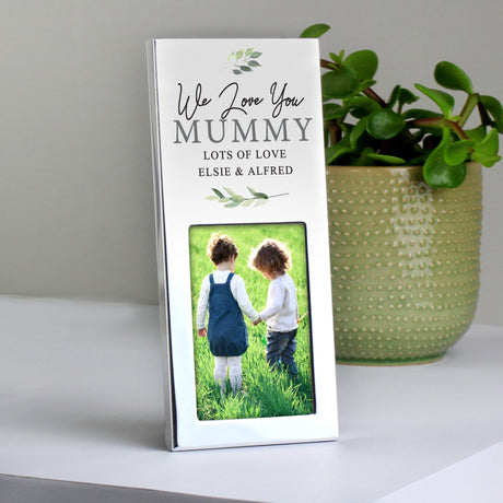 Personalised 2x3 Botanical Photo Frame: 4 - Photo Frames By Gift Moments