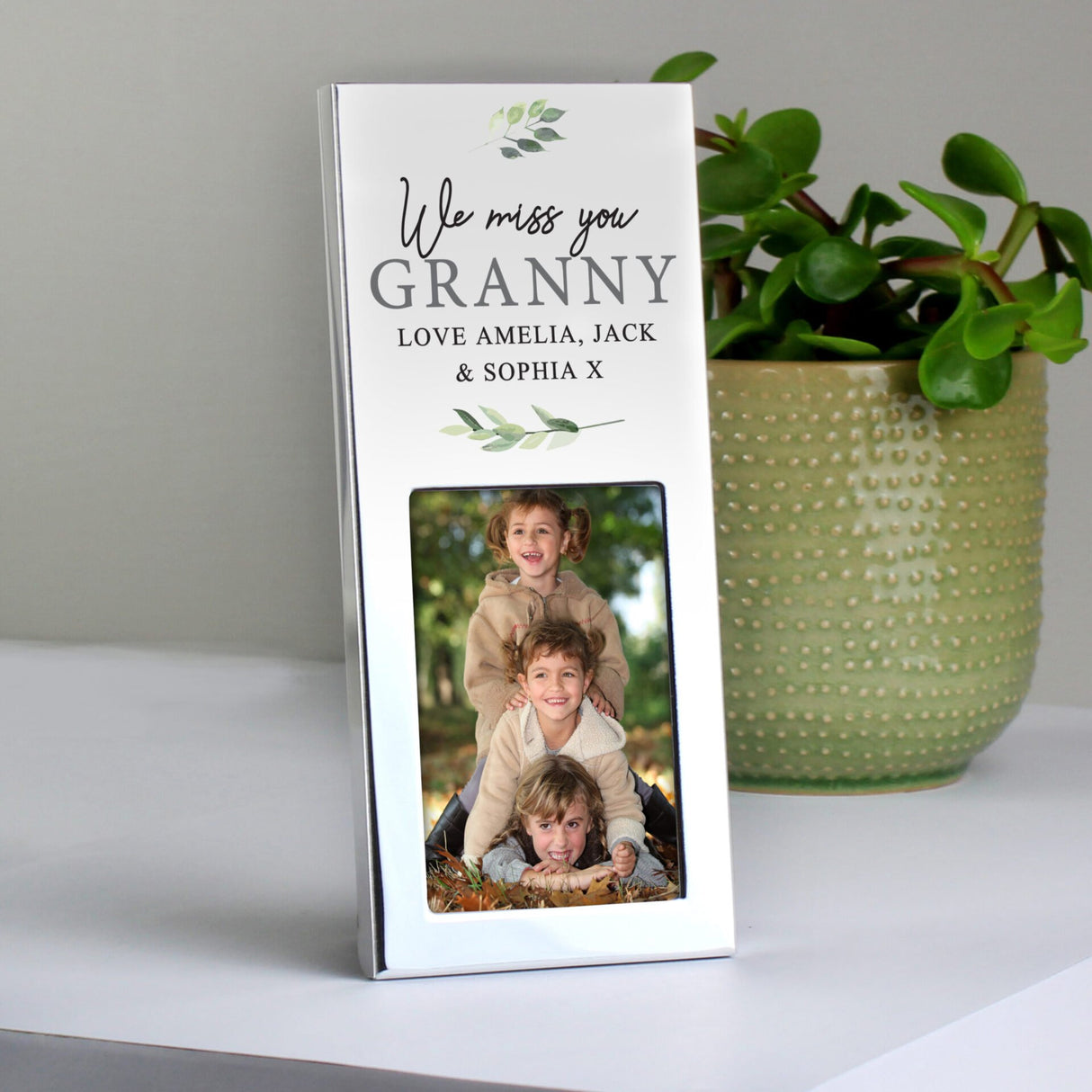 Personalised Botanical 2x3 Photo Frame - Photo Frames at Gift Moments