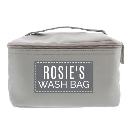 Classic Grey Vanity Wash Bag - Gift Moments