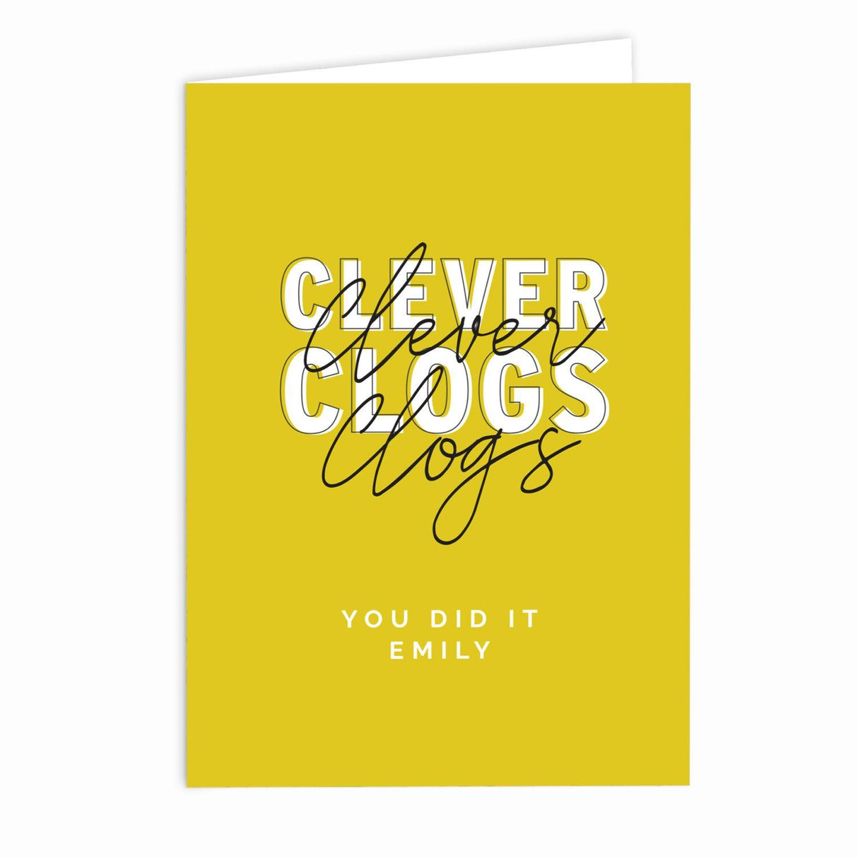 Clever Clogs Card - Gift Moments