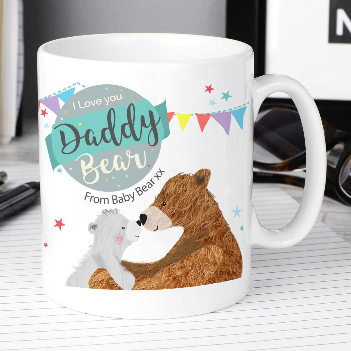 Personalised Daddy Bear Mug - Mugs at Gift Moments