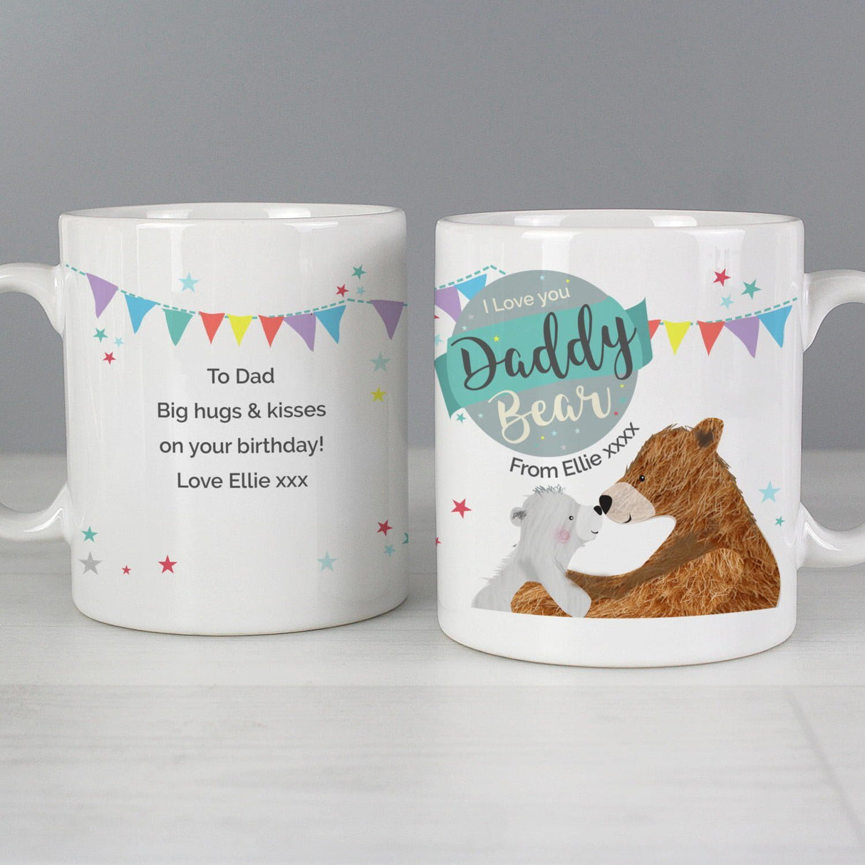 Personalised Daddy Bear Mug - Mugs at Gift Moments