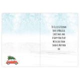 Personalised 'Driving Home For Christmas'' Card - Greeting Cards at Gift Moments