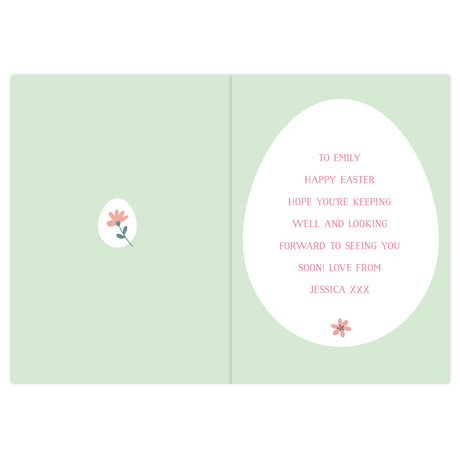 Personalised Easter Springtime Card - Greeting Cards at Gift Moments