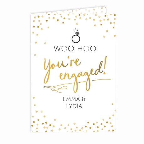 Personalised Engagement Card - Greeting Cards at Gift Moments