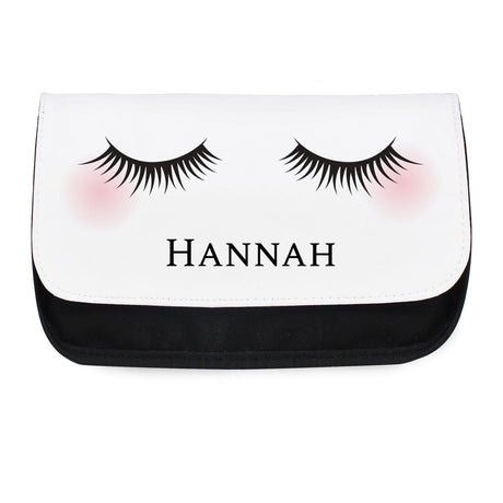 Personalised Eyelashes Makeup Organiser Bag: 4 - Toiletry & Makeup Bags By Gift Moments