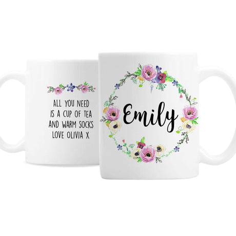 Floral Mug - Gift Moments